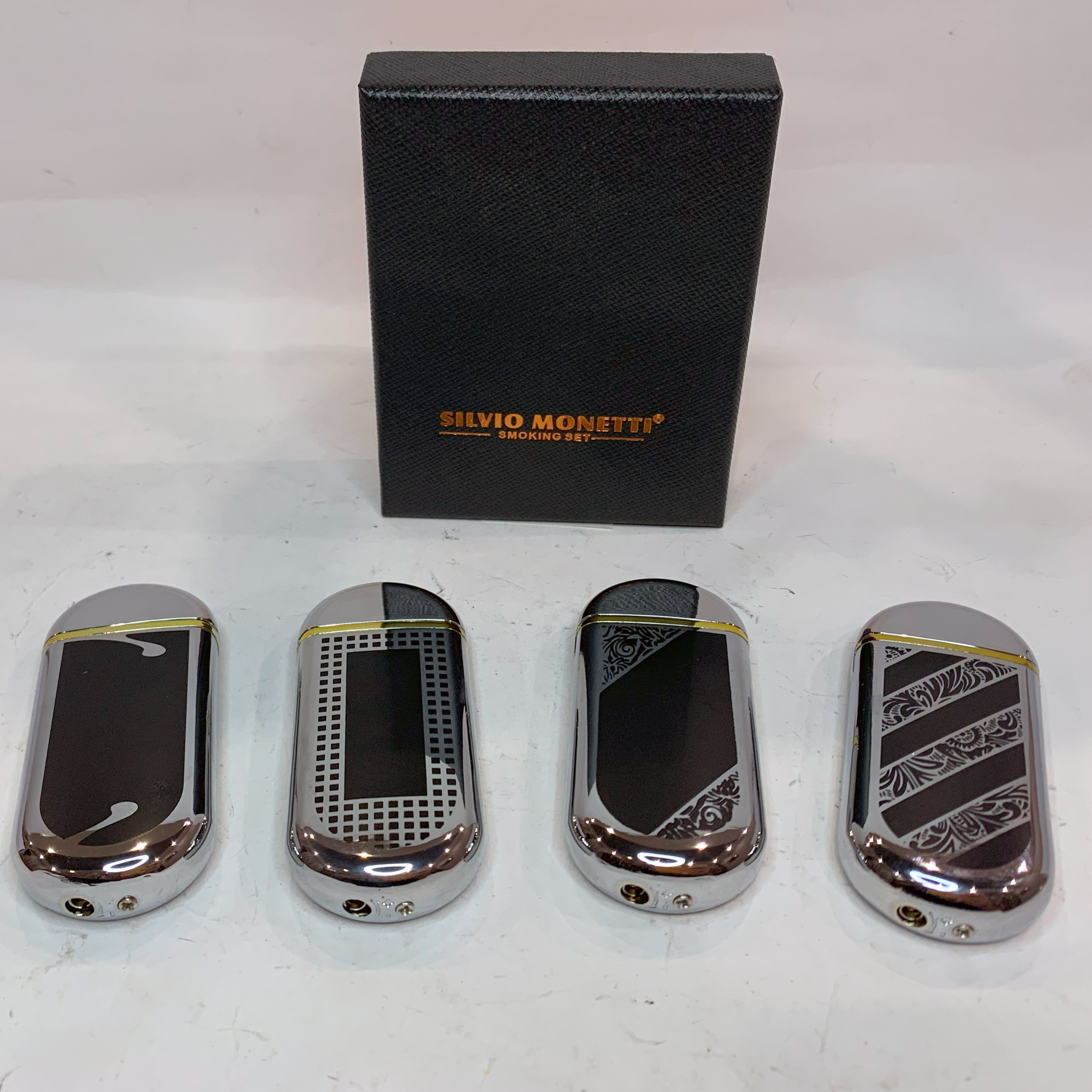 Газовая зажигалка Silvio Monetti HL-663-2 Газовая зажигалка Silvio Monetti HL-663-2