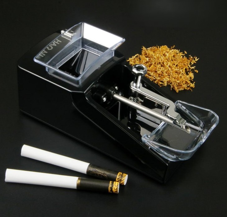 Автоматическая электрическая машинка для набивки сигарет HAO NI HL-672 Black Автоматическая электрическая машинка для набивки сигарет HAO NI HL-672 Black
