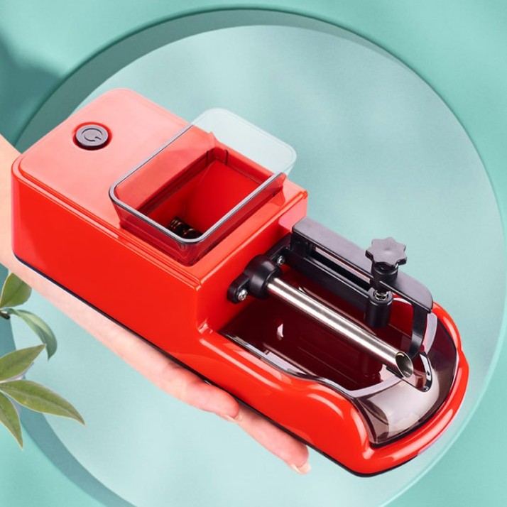 Автоматическая электрическая машинка для набивки сигарет HL-673 RED Автоматическая электрическая машинка для набивки сигарет HL-673 RED