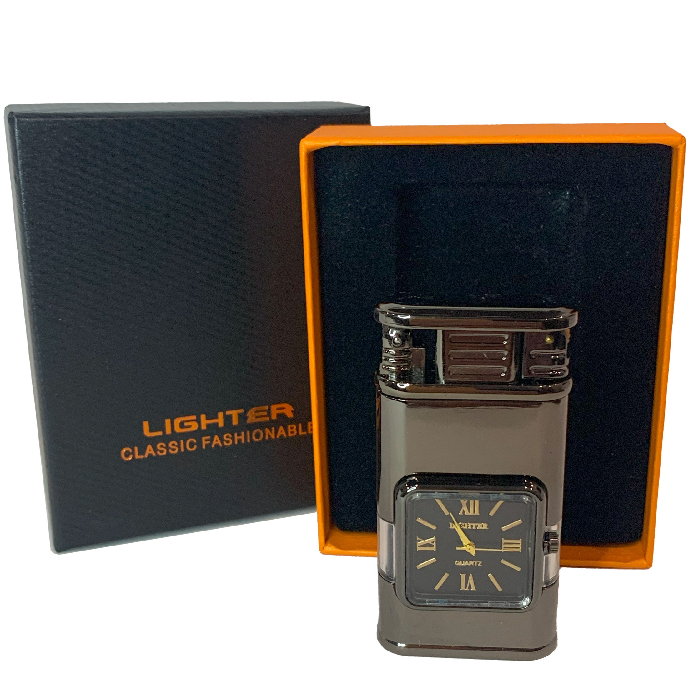 Зажигалка с встроенными часами Lighter - Classic Fashionable Зажигалка с встроенными часами Lighter - Classic Fashionable
