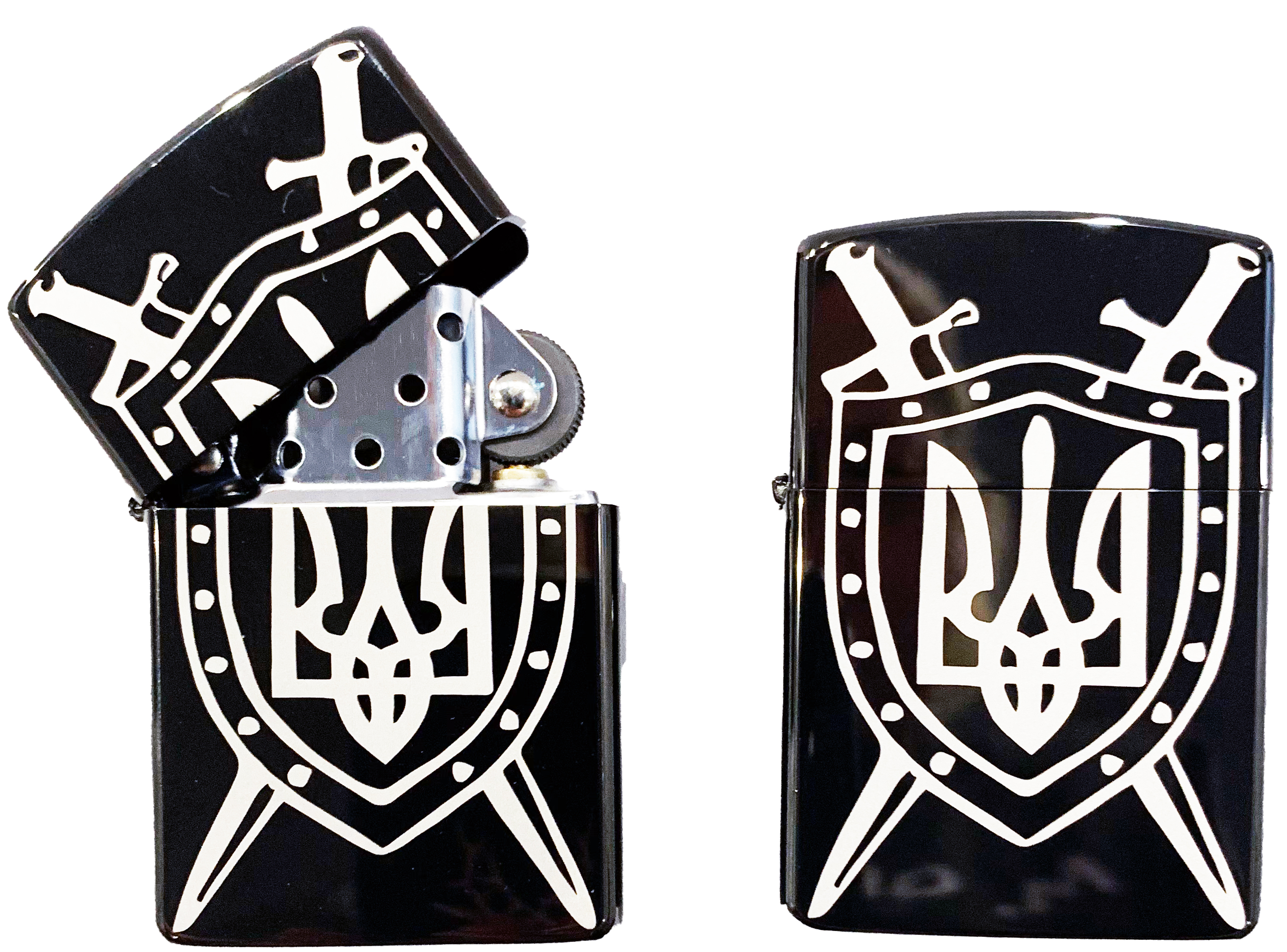 Зажигалка бензиновая Украина Zorro Lighter (Подарочная коробка Зажигалка бензиновая Украина Zorro Lighter (Подарочная коробка