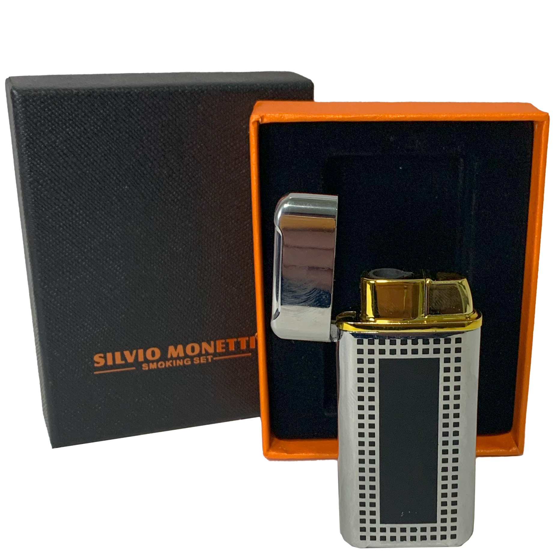 Газовая зажигалка Silvio Monetti HL-664-1 Газовая зажигалка Silvio Monetti HL-664-1