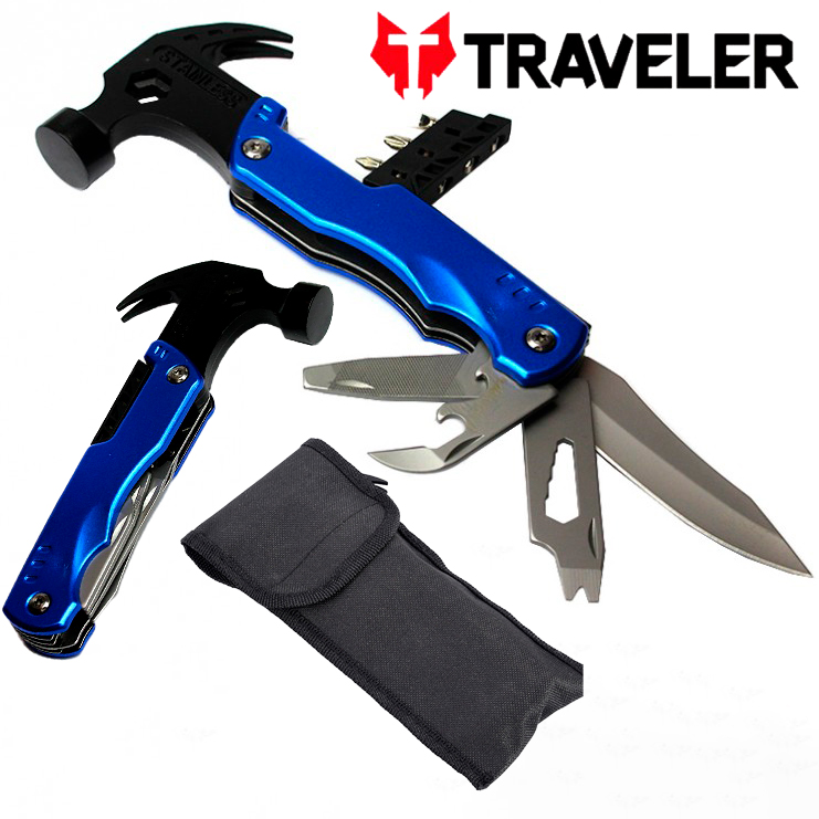 Многофункциональный инструмент Traveler MS-017-Blue Многофункциональный инструмент Traveler MS-017-Blue