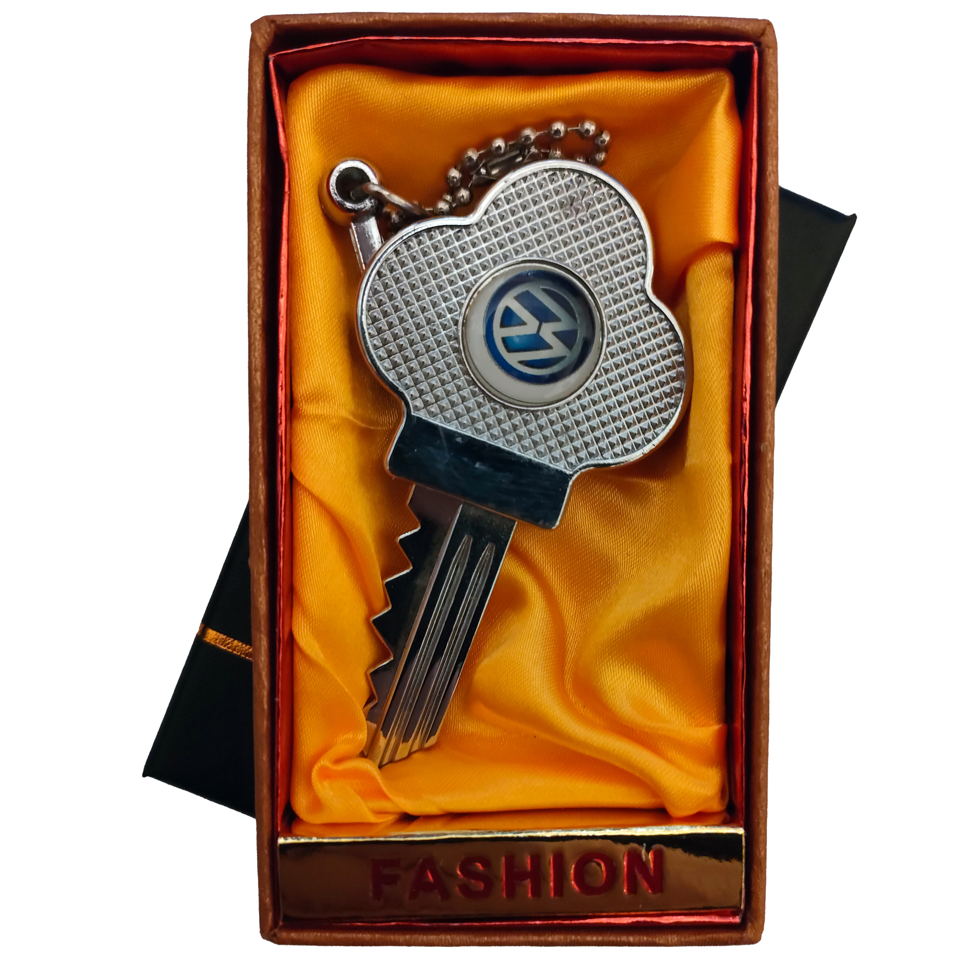 Оригинальная металлическая зажигалка в форме ключа Volkswagen D742 Оригинальная металлическая зажигалка в форме ключа Volkswagen D742