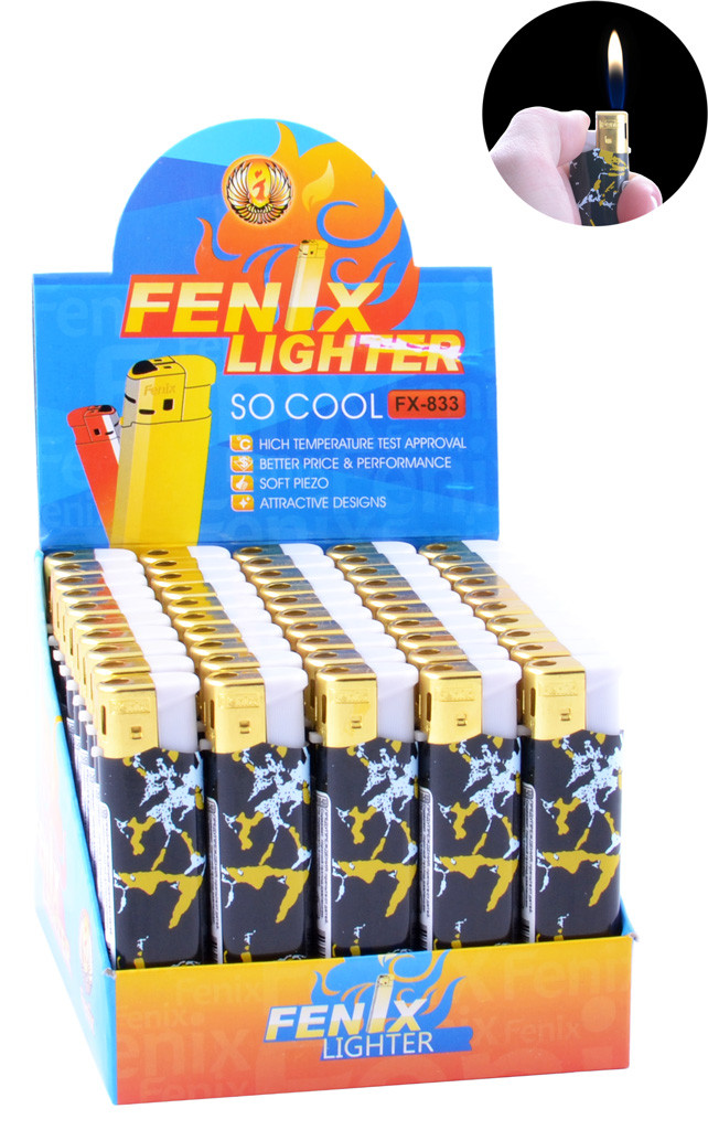 Зажигалка пьезо мрамор №833-6 Зажигалка пьезо мрамор №833-6