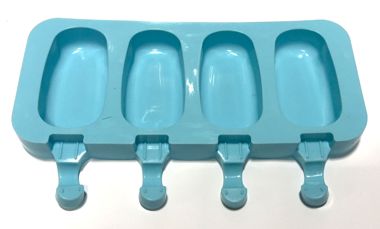 Форма силиконовая для мороженого 4 шт 25 см Форма силиконовая для мороженого 4 шт 25 см