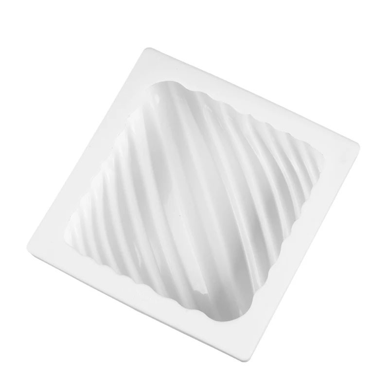 Форма силиконовая для евродесертов Квадрат Полосы Форма силиконовая для евродесертов Квадрат Полосы