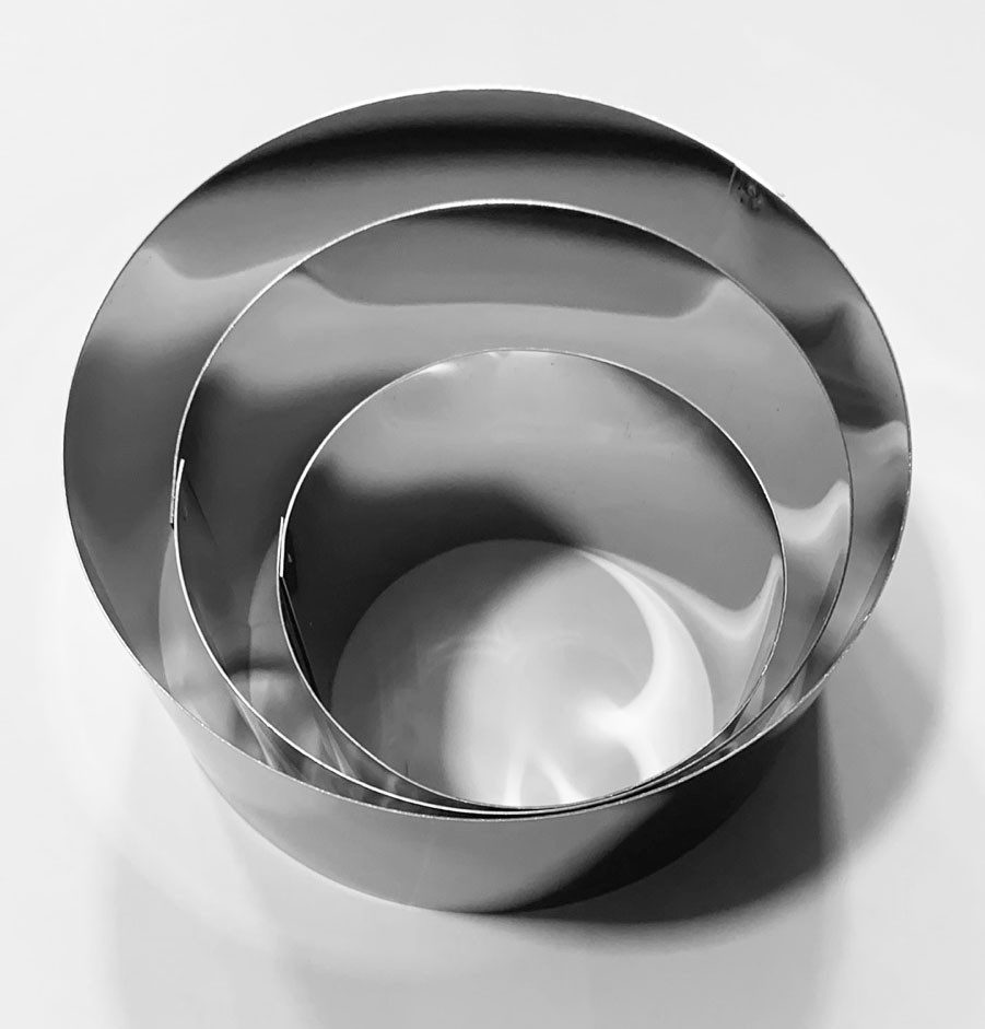 Набор вырубок Круги из 3-шт высотой 5 см Набор вырубок Круги из 3-шт высотой 5 см