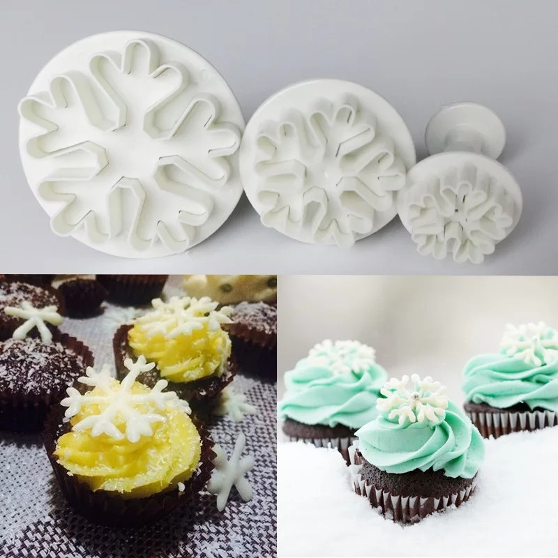 Плунжер Снежинка Оленьи Рожки из 3-х шт Плунжер Снежинка Оленьи Рожки из 3-х шт