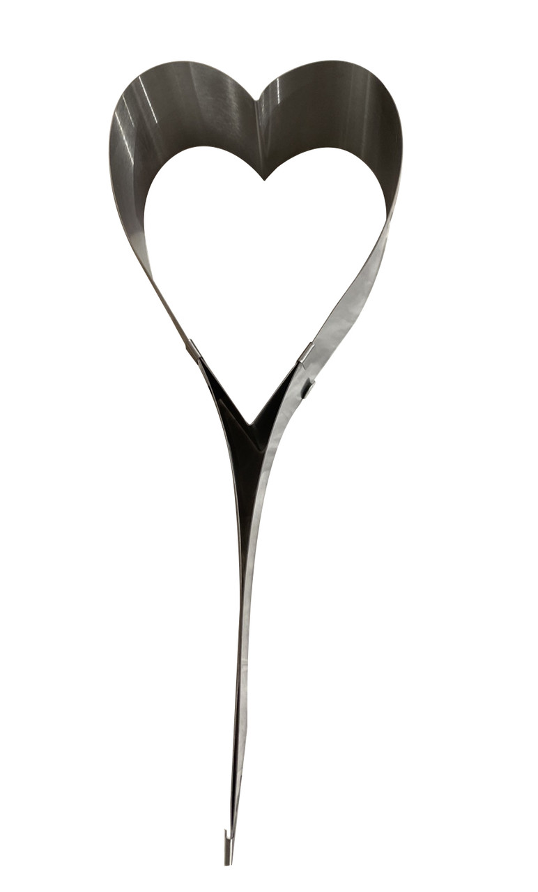 Форма раздвижная для выпечки Сердце от 20 -30 см высота формы 8 см СК Форма раздвижная для выпечки Сердце от 20 -30 см высота формы 8 см СК