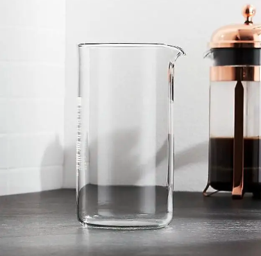 Стеклянная колба для френч-пресса объем 350 мл Стеклянная колба для френч-пресса объем 350 мл