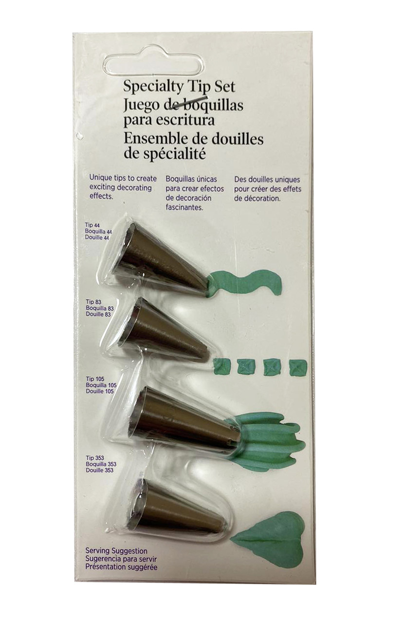 Набор кондитерских насадок Орнамент из 4 шт Набор кондитерских насадок Орнамент из 4 шт