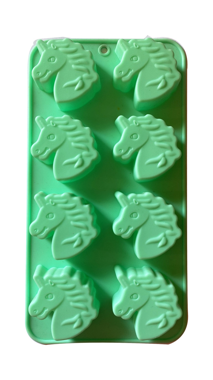 Форма силиконовая для льда и конфет Единороги 8 шт Форма силиконовая для льда и конфет Единороги 8 шт