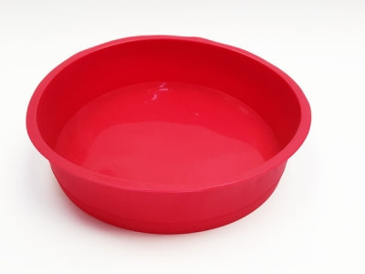 Форма силиконовая для выпечки Универсальная круглая гладкая 24 см Форма силиконовая для выпечки Универсальная круглая гладкая 24 см