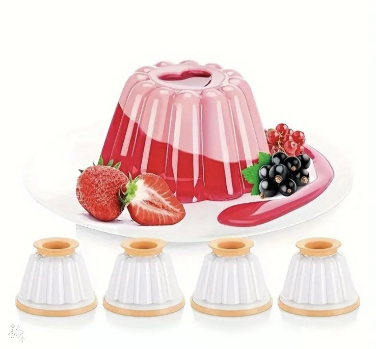 Набор форм для пудинга из 4-х шт объем 150 мл Набор форм для пудинга из 4-х шт объем 150 мл