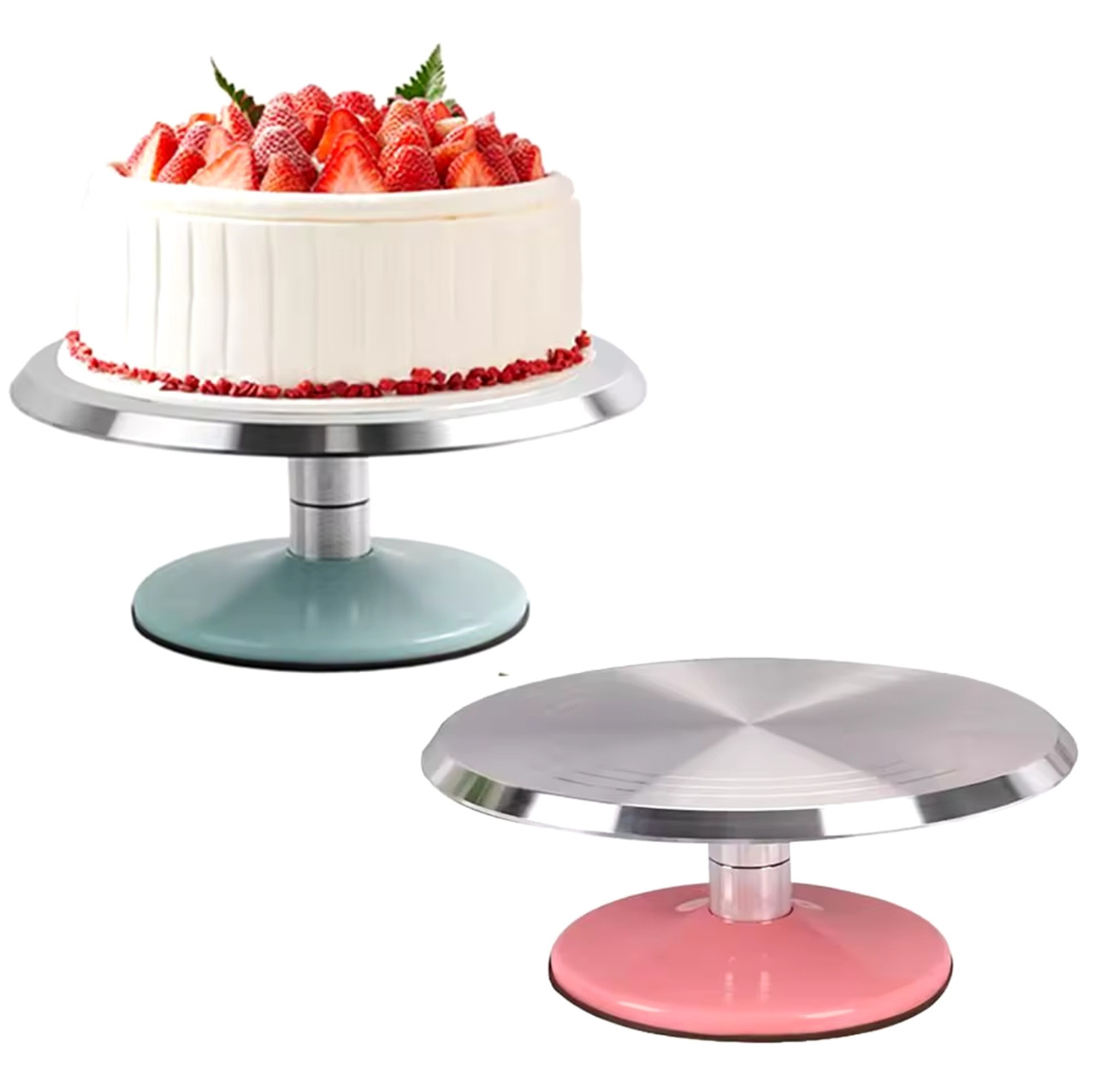 Подставка поворотная для декорирования тортов 31 см металлическая Подставка поворотная для декорирования тортов 31 см металлическая