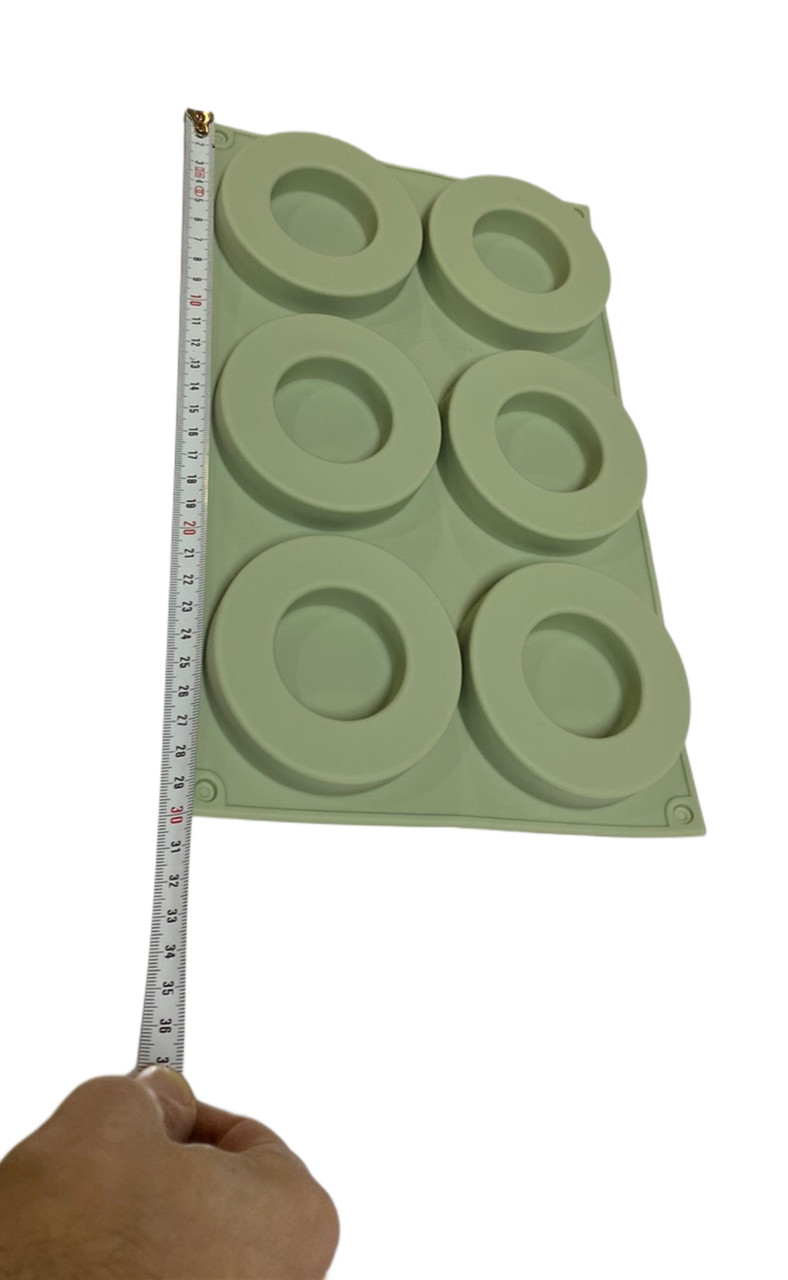 Силиконовая форма для выпечки Пончик из 6 шт Силиконовая форма для выпечки Пончик из 6 шт