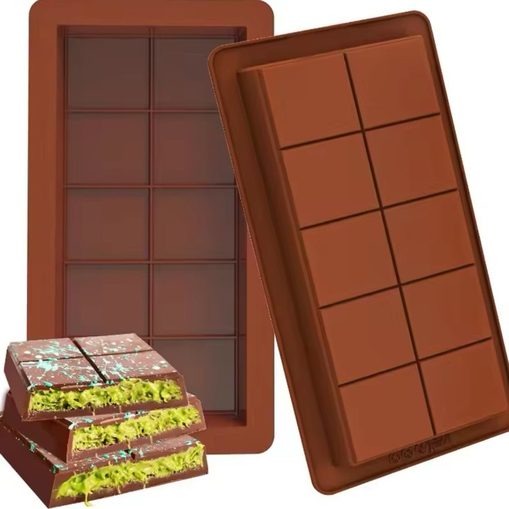 Форма силиконовая для шоколада Дубайский шоколад Форма силиконовая для шоколада Дубайский шоколад