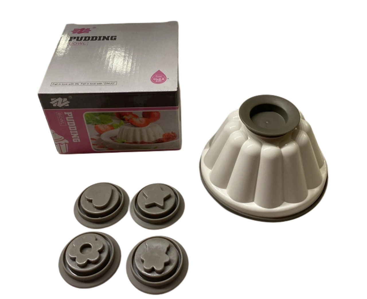 Набор форм для пудинга большой с насадками Набор форм для пудинга большой с насадками