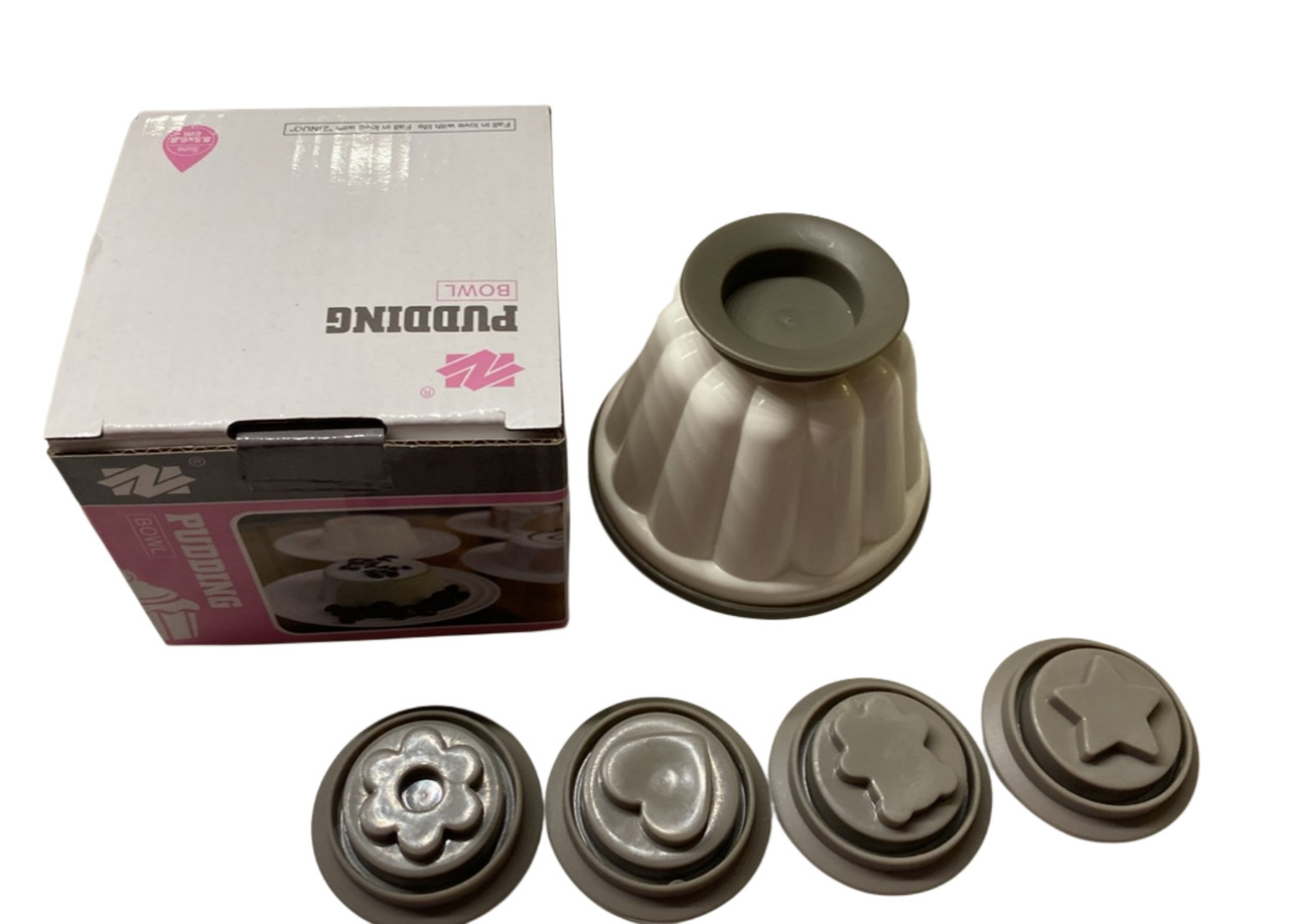 Набор форм для пудинга малый с насадками Набор форм для пудинга малый с насадками