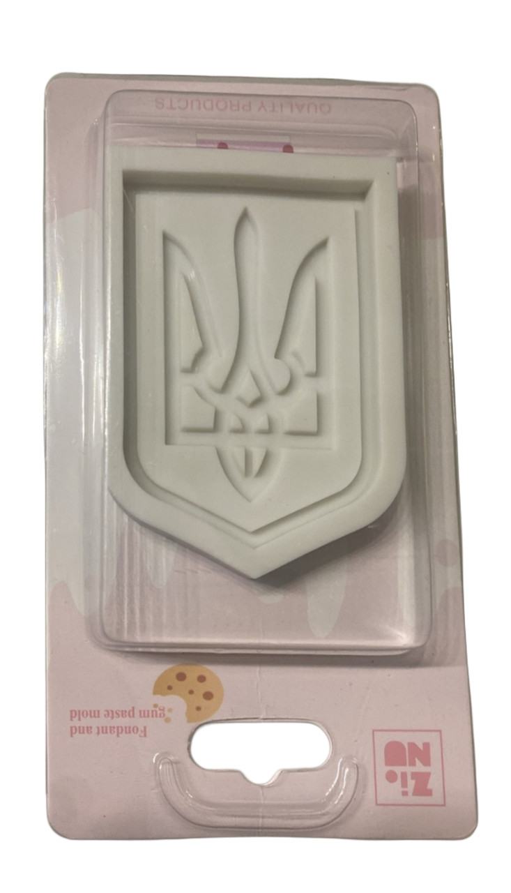 Силиконовый молд Герб Украины Силиконовый молд Герб Украины