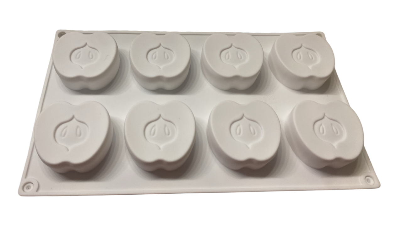 Форма силиконовая для выпечки Еврояблоко из 8 шт Форма силиконовая для выпечки Еврояблоко из 8 шт