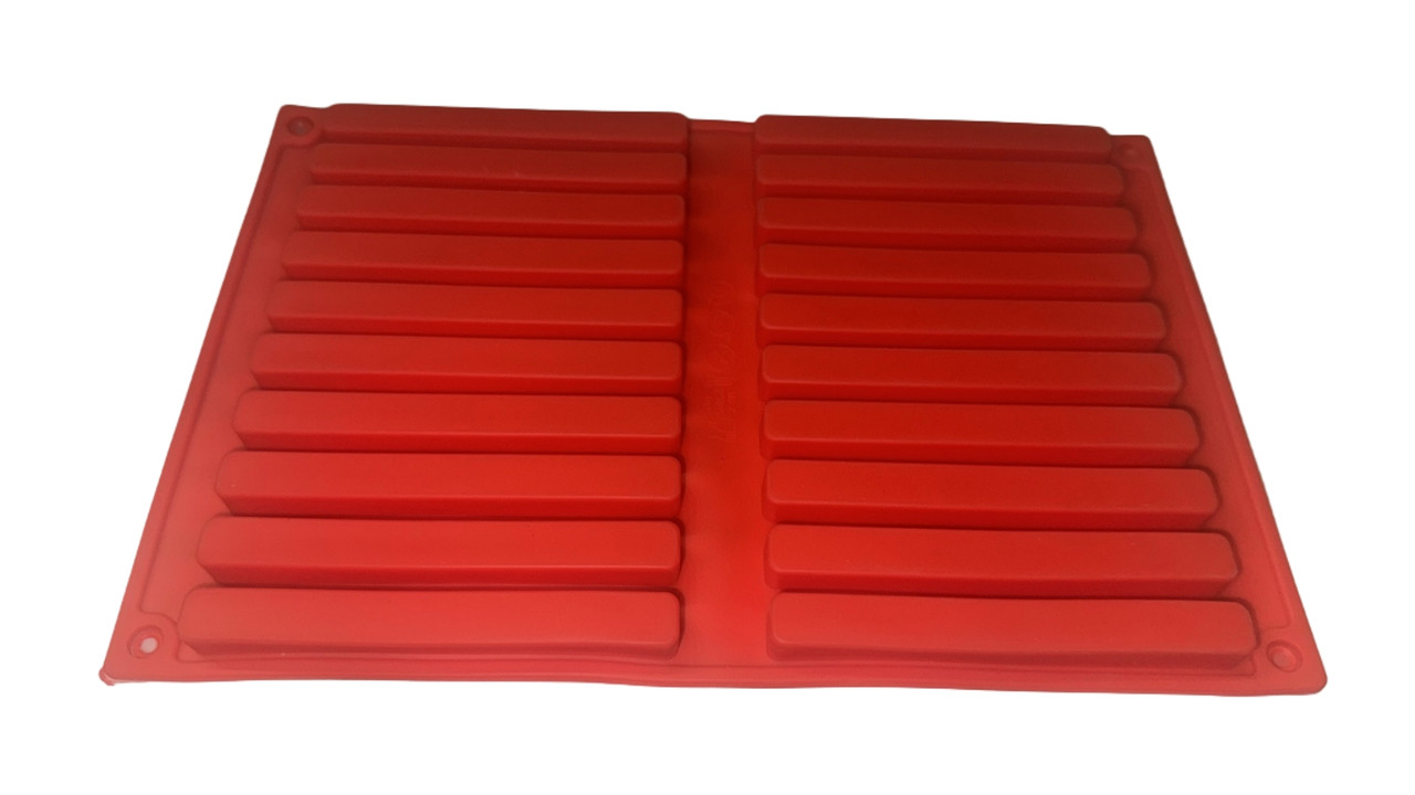 Форма силиконовая для евродесертов Палочки из 20 шт Форма силиконовая для евродесертов Палочки из 20 шт