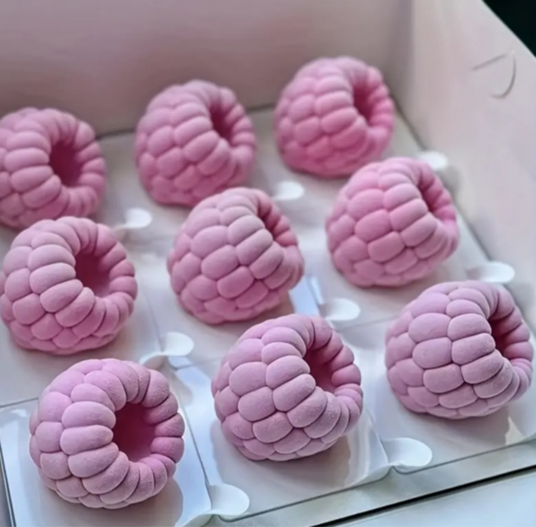 Форма силиконовая для евродесертов Малина из 6 шт Форма силиконовая для евродесертов Малина из 6 шт