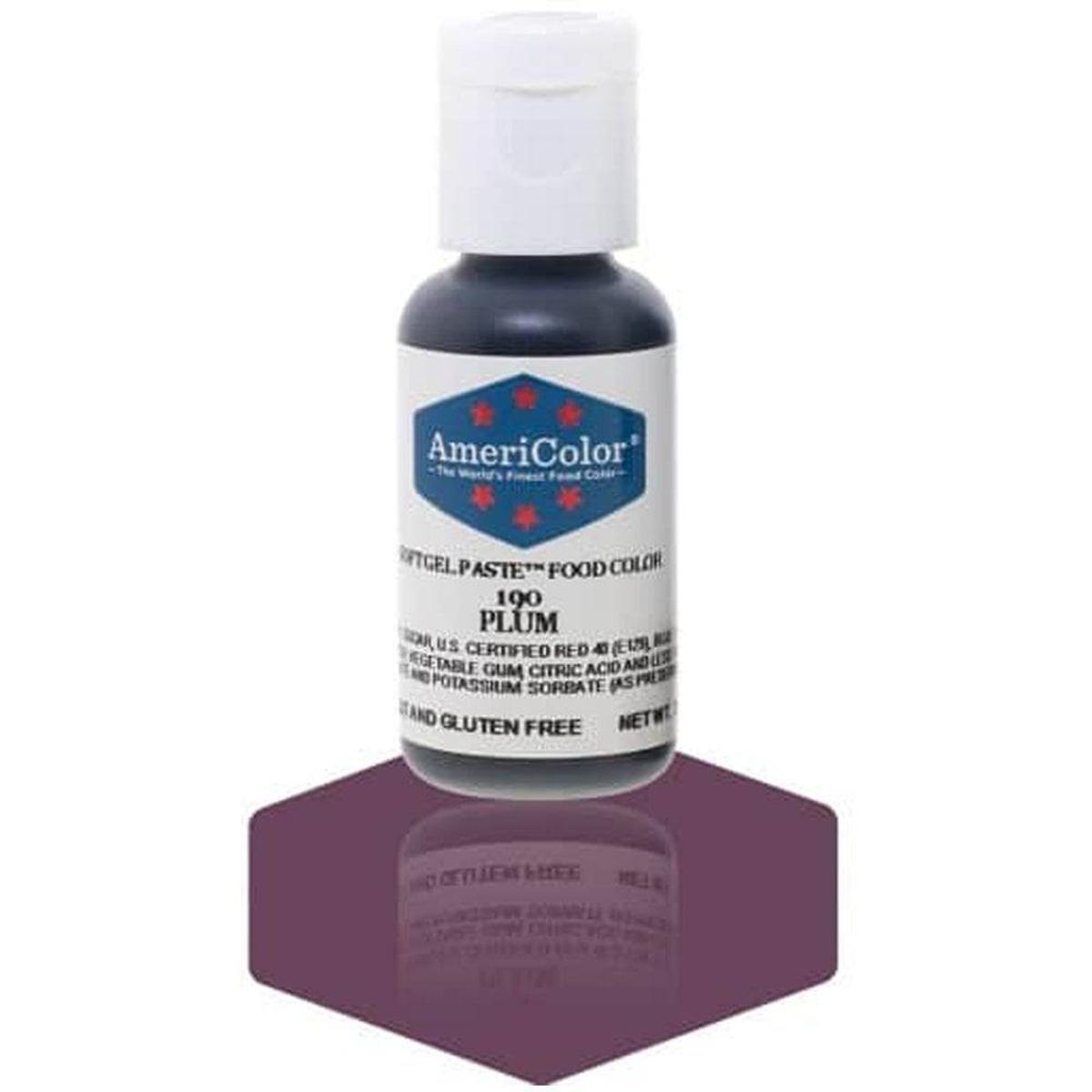 Пищевой гелевый краситель Americolor Plum 21g Пищевой гелевый краситель Americolor Plum 21g