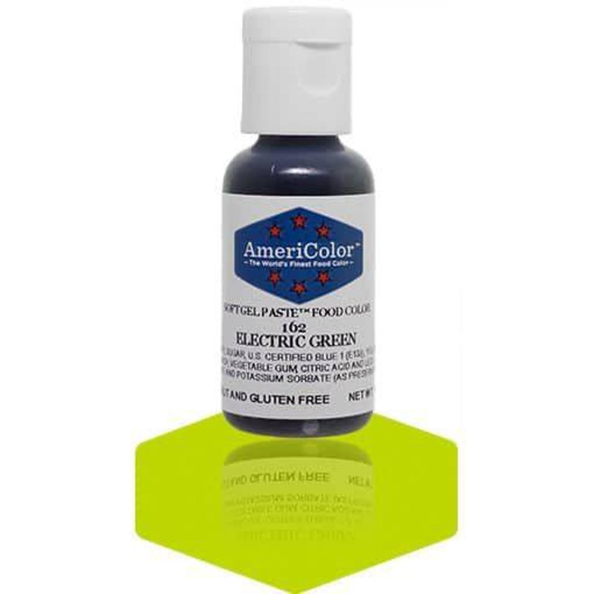 Пищевой гелевый краситель Americolor Electric Green 21g Пищевой гелевый краситель Americolor Electric Green 21g