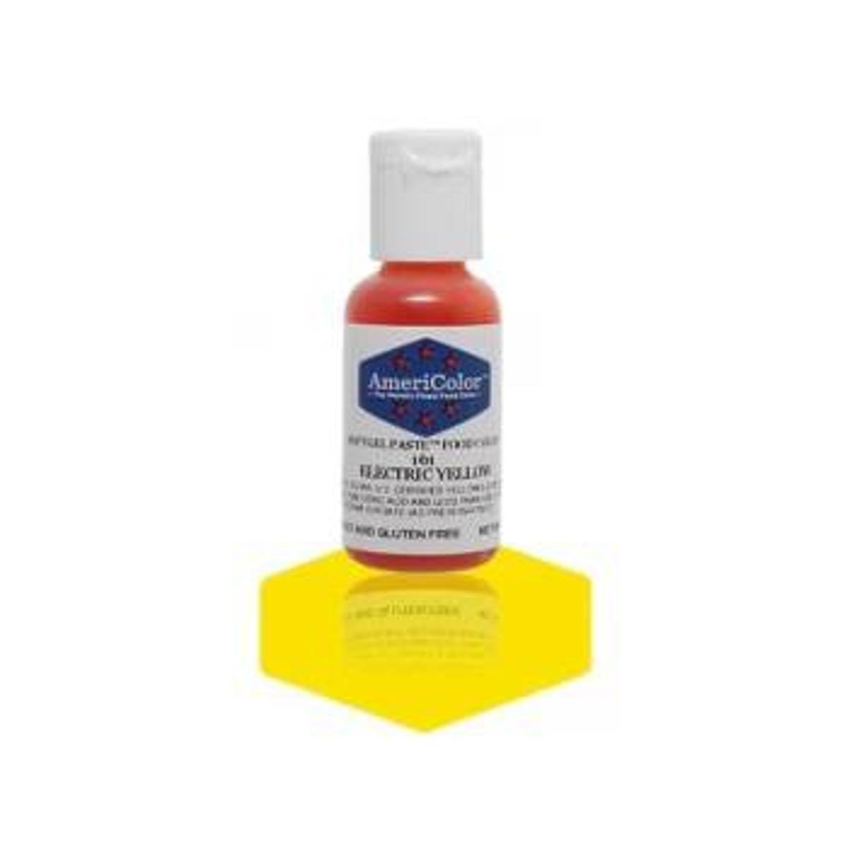 Пищевой гелевый краситель Americolor Electric Yellow 21g Пищевой гелевый краситель Americolor Electric Yellow 21g
