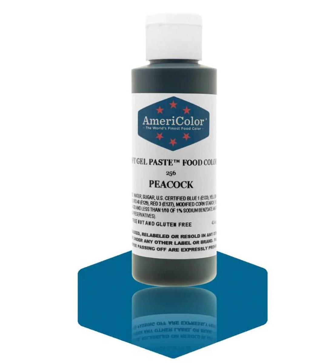 Пищевой гелевый краситель Americolor Peacock 21g Пищевой гелевый краситель Americolor Peacock 21g