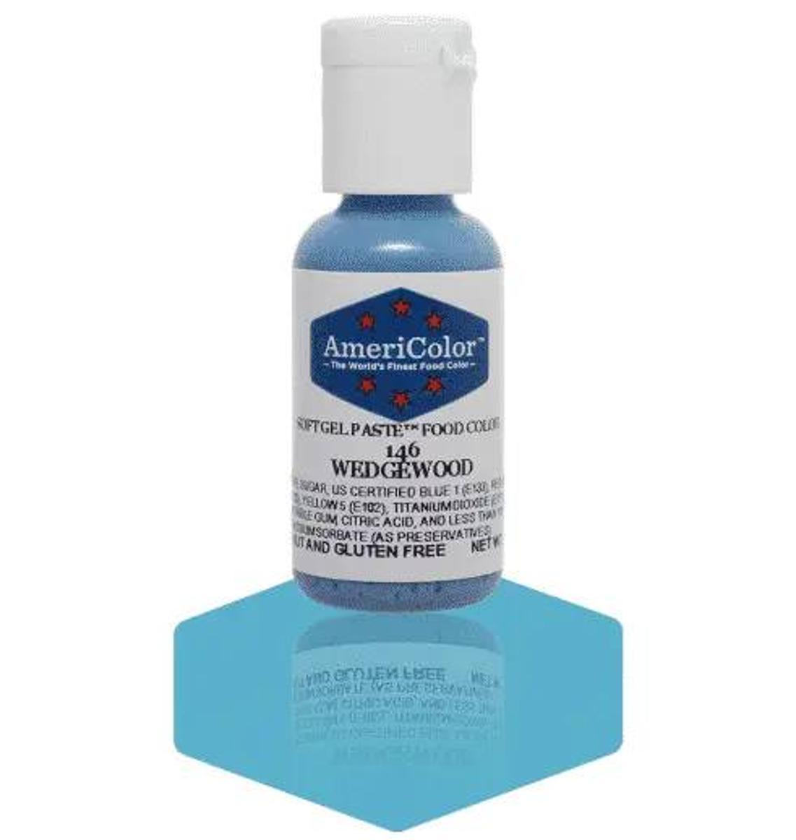 Пищевой гелевый краситель Americolor Wedgewood 21g Пищевой гелевый краситель Americolor Wedgewood 21g