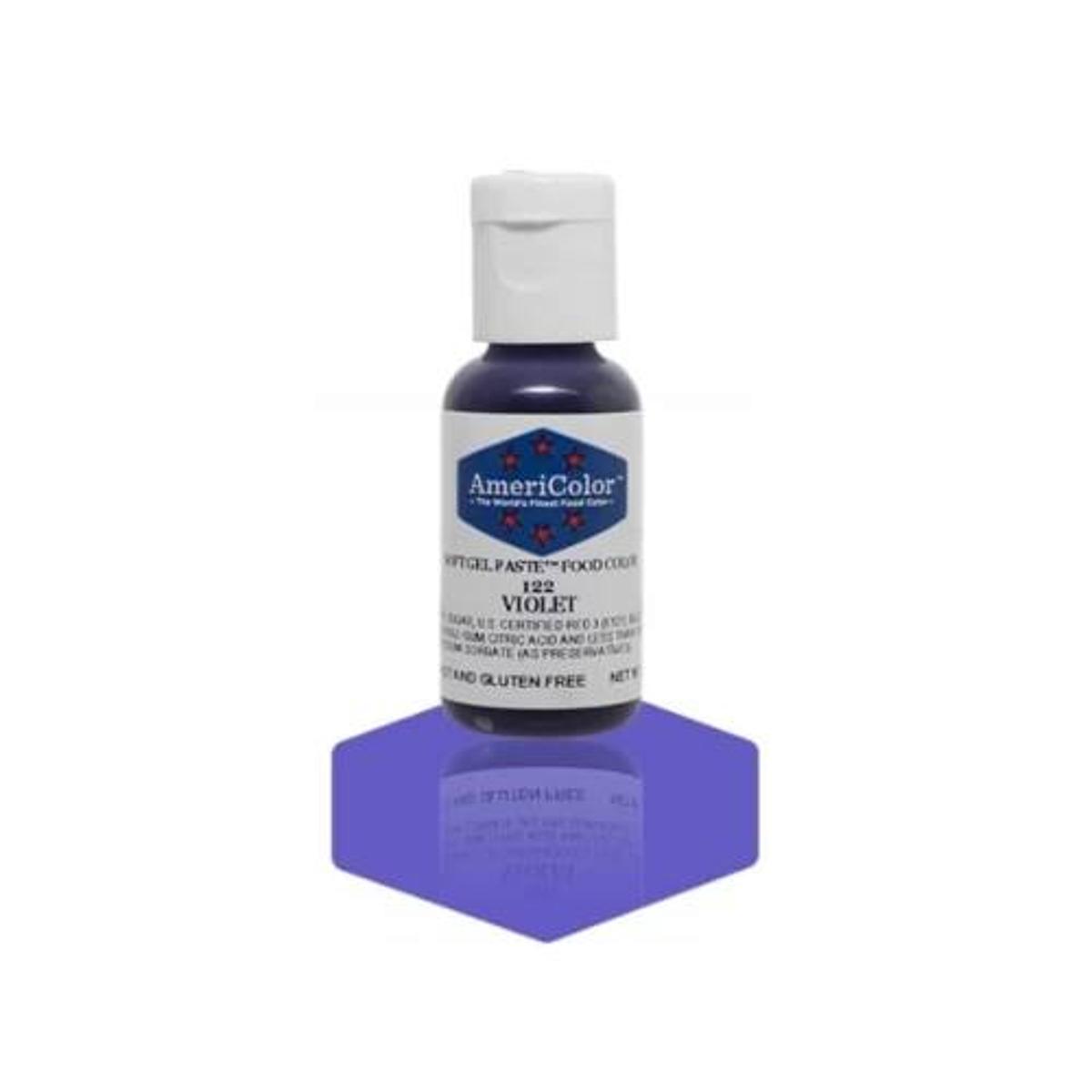 Пищевой гелевый краситель Americolor Violet 21g Пищевой гелевый краситель Americolor Violet 21g
