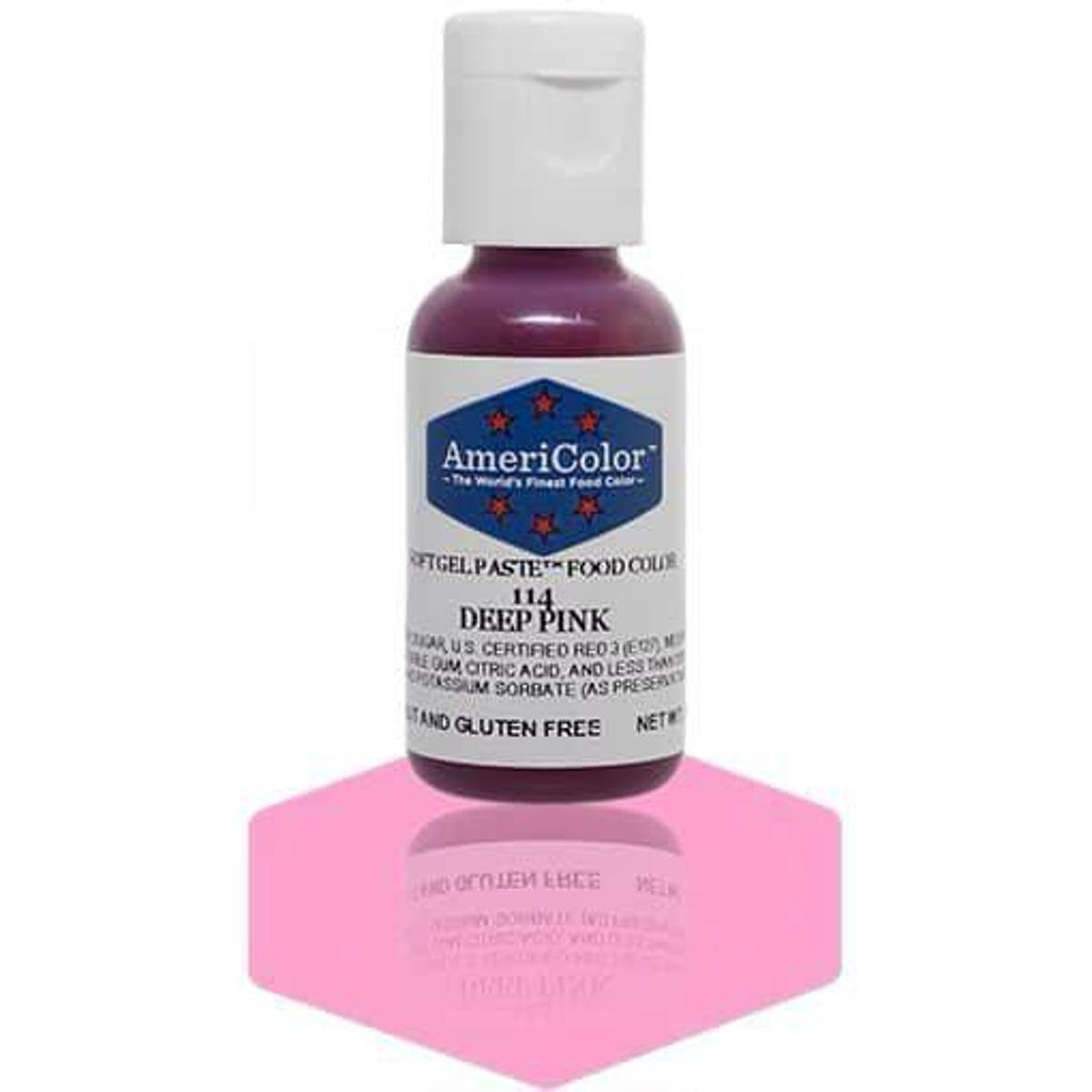 Пищевой гелевый краситель Americolor Deep Pink 21g Пищевой гелевый краситель Americolor Deep Pink 21g