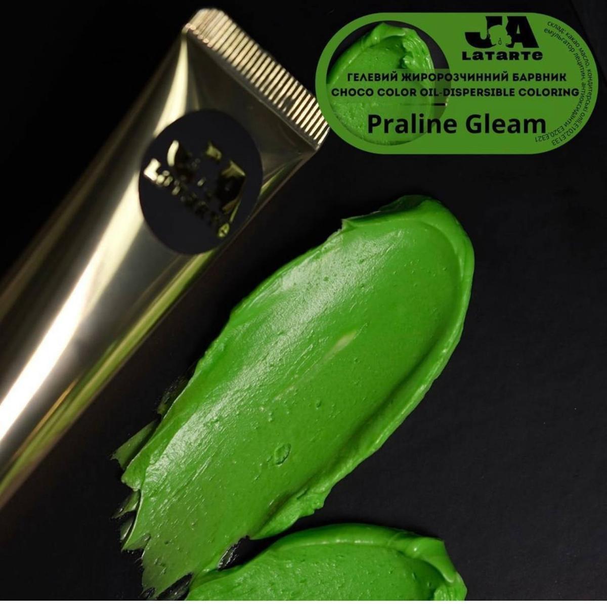 Гелевый жирорастворимый краситель Praline Gleam 20 мл Гелевый жирорастворимый краситель Praline Gleam 20 мл