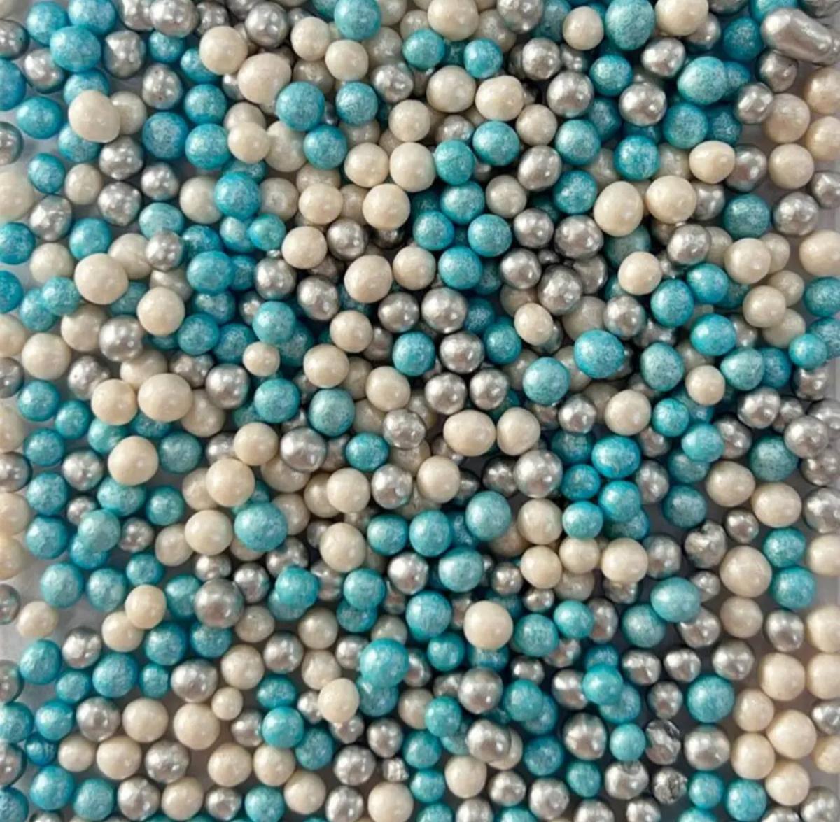 Посипка рисові кульки глазуровані мІкс Посипка рисові кульки глазуровані мІкс