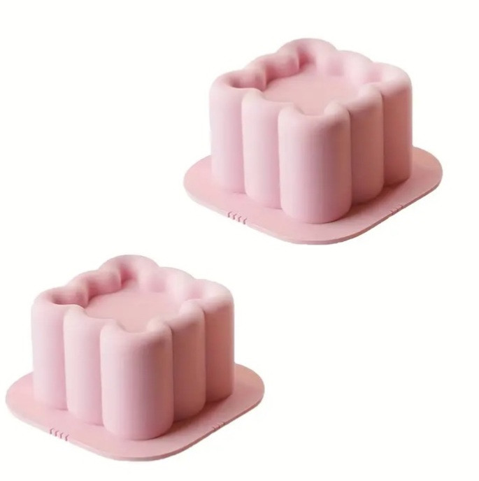 Форма силиконовая для Бенто торта №4 1 шт. Форма силиконовая для Бенто торта №4 1 шт.