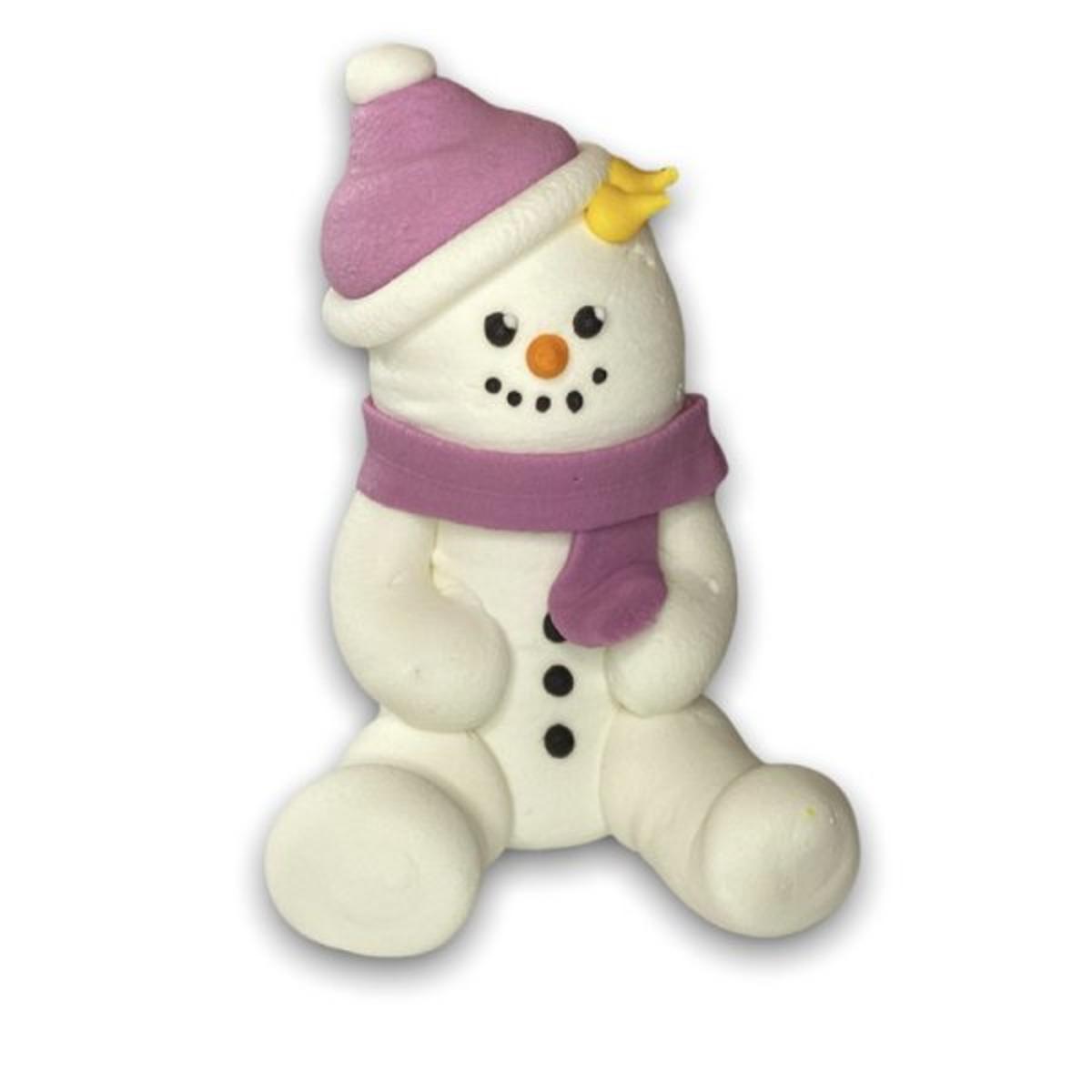 Фігурка Сніговик в шапці Фігурка Сніговик в шапці