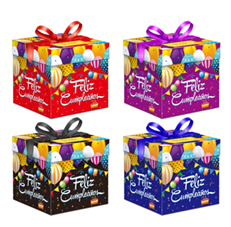 Коробка-бокс разборная 15 x 15 x 15см (12шт/уп) Разноцветный Unison (DV-2169 S) Коробка-бокс разборная 15 x 15 x 15см (12шт/уп) Разноцветный Unison (DV-2169 S)