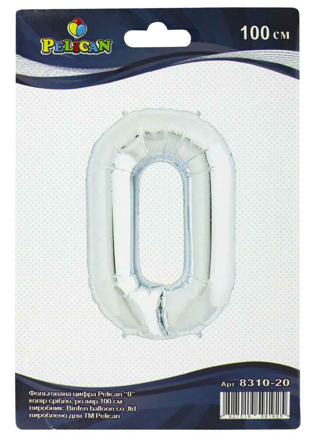 Цифра фольгированная Pelican, Цифра фольгированная Pelican,