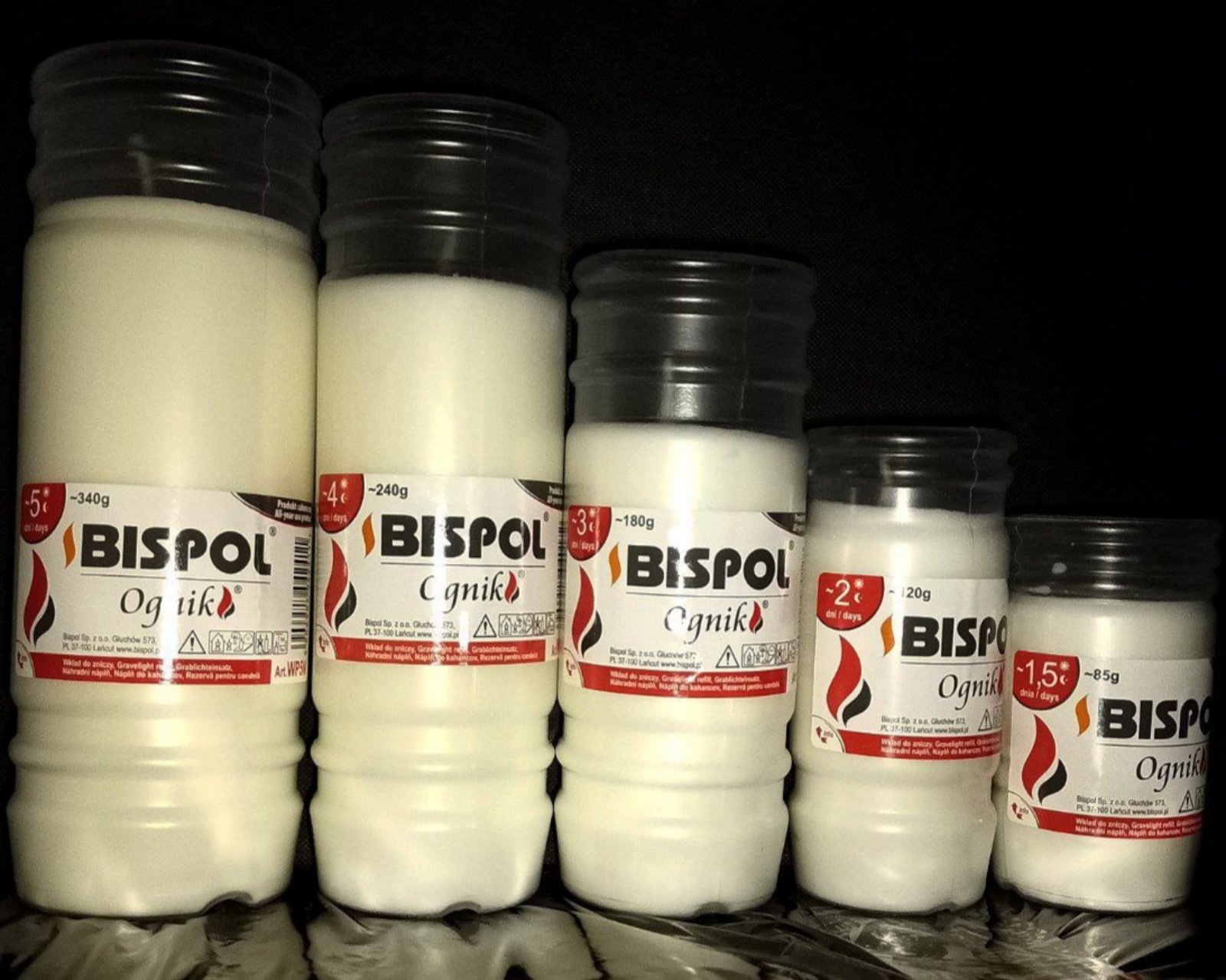 Свеча парафиновая Bispol Ognik, время горения 36часов Unison (WP-0) Свеча парафиновая Bispol Ognik, время горения 36часов Unison (WP-0)