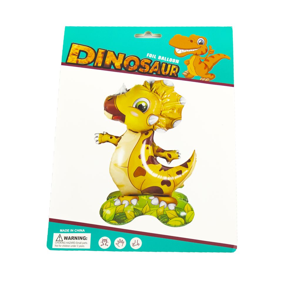Шарик фольгированный 3D фигурный Triceraptops 113 х 80см Разноцветный Без бренда (YY-F0901) Шарик фольгированный 3D фигурный Triceraptops 113 х 80см Разноцветный Без бренда (YY-F0901)
