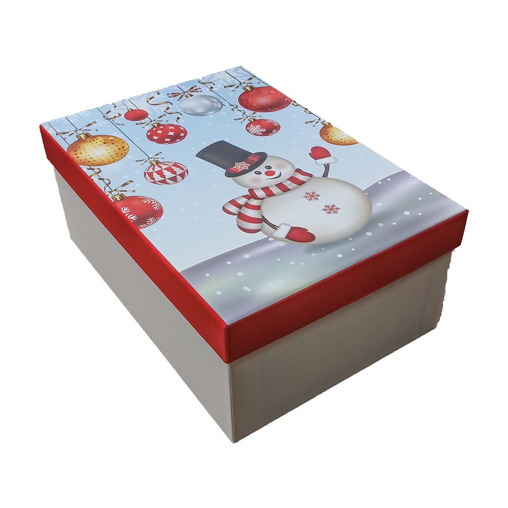 Подарочная новогодняя коробка прямоугольная 23 х 16 х 9см, 3шт/наб Разноцветный Unison (11382-57-43) Подарочная новогодняя коробка прямоугольная 23 х 16 х 9см, 3шт/наб Разноцветный Unison (11382-57-43)