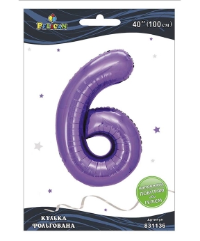 Шарик фольгированный цифра Шарик фольгированный цифра