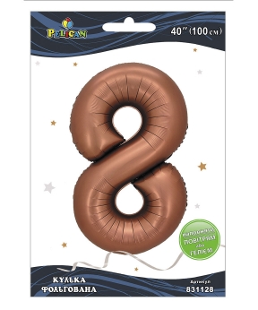 Шарик фольгированный цифра Шарик фольгированный цифра