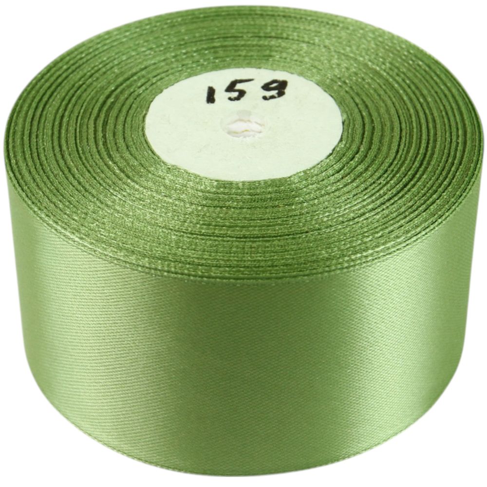 Атласная лента 5см (±5мм) x 33м Зеленый Marill (LA5033-159) Атласная лента 5см (±5мм) x 33м Зеленый Marill (LA5033-159)