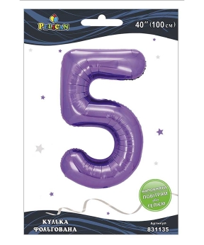 Шарик фольгированный цифра Шарик фольгированный цифра
