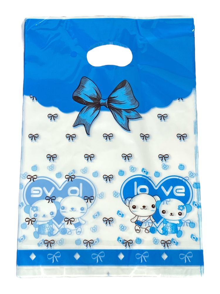 Подарочные пакеты, полиэтиленовые 20 х 30см, 24шт/уп Синий Unison (10701-3) Подарочные пакеты, полиэтиленовые 20 х 30см, 24шт/уп Синий Unison (10701-3)