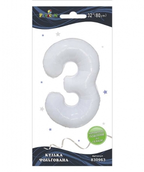 Цифра фольгированная Цифра фольгированная